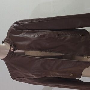 Classic Brown Leather Jacket